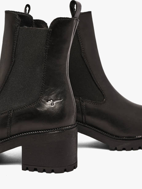 Bottines En Cuir Tamaris Noir accessoires 47 vue secondaire 2