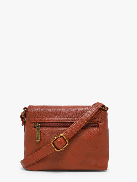 Sac Bandoulière Soft Mandoline Marron soft MD1309 vue secondaire 3