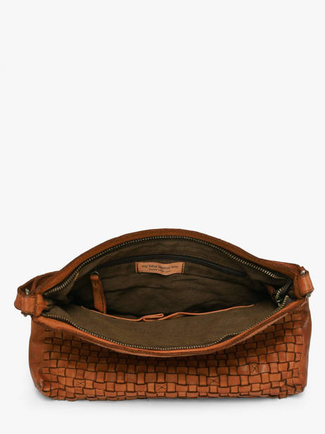 Sac Bandoulière Heritage Cuir Biba Marron heritage KA2 vue secondaire 4
