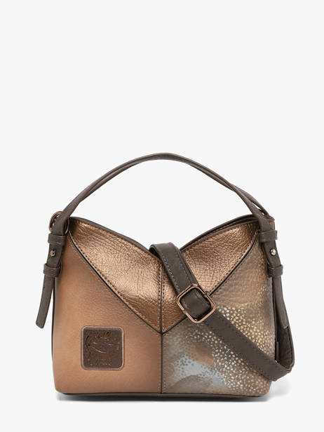 Sac Porté épaule Voyage Anekke Marron voyage 43821452 vue secondaire 4