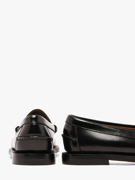 Mocassins En Cuir Sebago Noir accessoires 7001530 vue secondaire 2