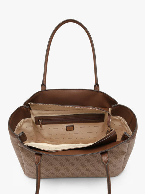 Sac Porté épaule Lindsey Guess Beige lindsey SG974923 vue secondaire 3