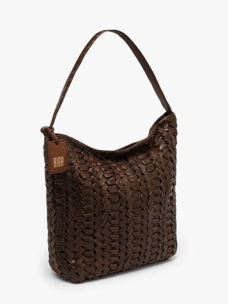 Sac Porté épaule Heritage Cuir Biba Marron heritage ELK1L vue secondaire 1