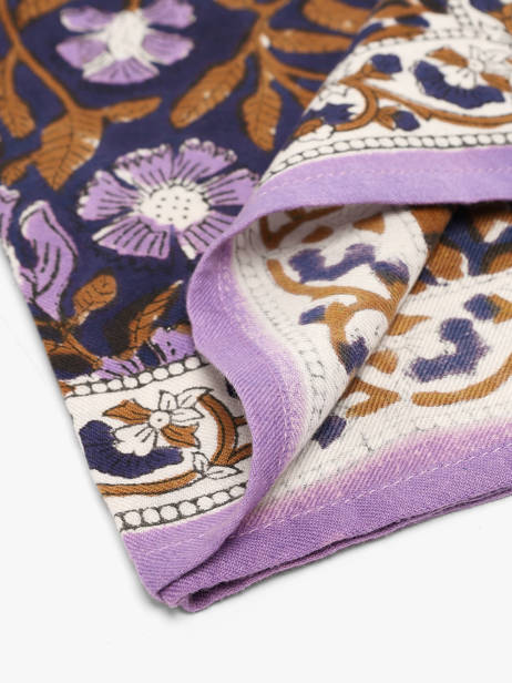 Foulard Byzantine Noir foulard 115 vue secondaire 2
