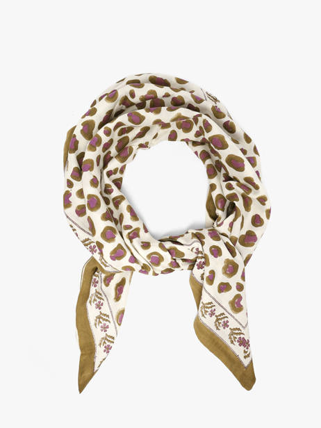 Foulard Byzantine Blanc foulard LEO