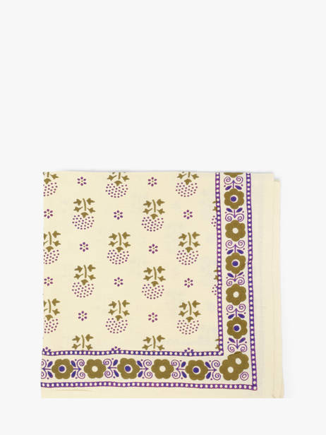 Foulard Byzantine Beige foulard ANA vue secondaire 1