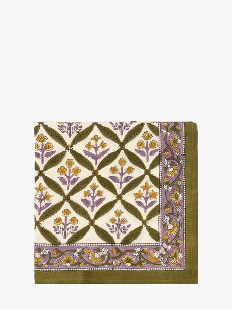 Foulard Byzantine Vert foulard ZEN vue secondaire 1
