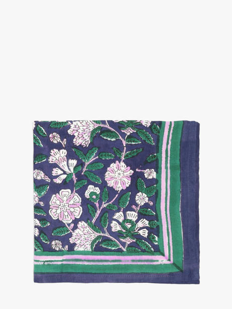 Foulard Byzantine Bleu foulard CAR vue secondaire 1