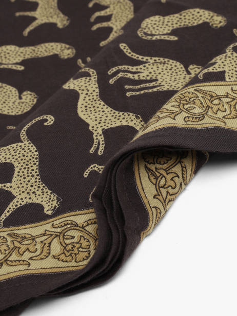 Foulard Byzantine Noir foulard FAU vue secondaire 2