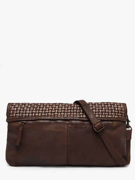 Sac Bandoulière Heritage Cuir Biba Marron heritage KAB8L vue secondaire 3