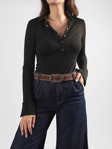 Ceinture Pieces Marron simone 17156741 vue secondaire 1