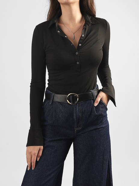 Ceinture Femme Amiva Cuir Pieces Noir amiva 17166641