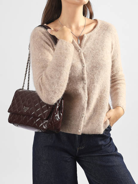 Sac Bandoulière Juliet Guess Rouge juliet QT245621 vue secondaire 1
