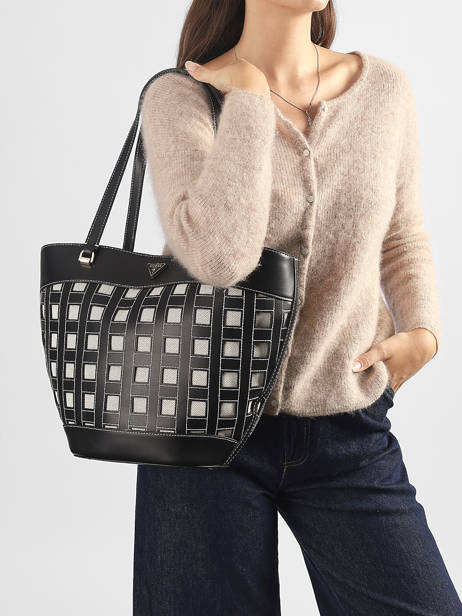 Sac Porté épaule Frankie Guess Noir frankie WG973622 vue secondaire 1