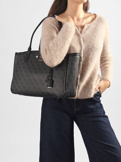 Sac Porté épaule Lindsey Guess Gris lindsey SG974923 vue secondaire 1