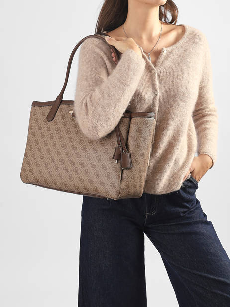 Sac Porté épaule Lindsey Guess Beige lindsey SG974923 vue secondaire 1