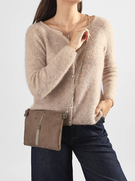 Sac Bandoulière Divina Winter Valentino Marron divina winter VBSAO19C vue secondaire 1