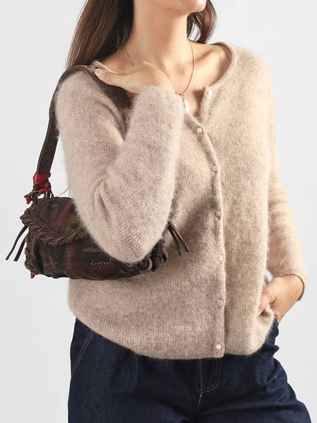 Sac Porté épaule Graffiatto Desigual Marron graffiatto 26WAXD14 vue secondaire 1