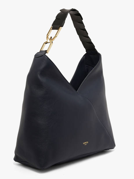 Sac Porté épaule Pagode Cuir Lancel Bleu pagode A12510 vue secondaire 1