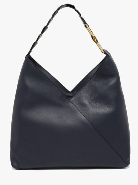 Sac Porté épaule Pagode Cuir Lancel Bleu pagode A12510 vue secondaire 4