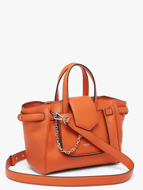 Sac Carryal S Thea Cuir Lancel Orange thea A14221 vue secondaire 1