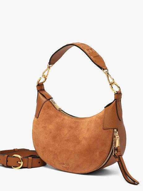 Sac Bandoulière Origami Cuir Lancel Marron origami A14279 vue secondaire 1