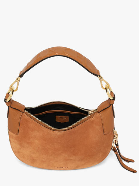 Sac Bandoulière Origami Cuir Lancel Marron origami A14279 vue secondaire 3