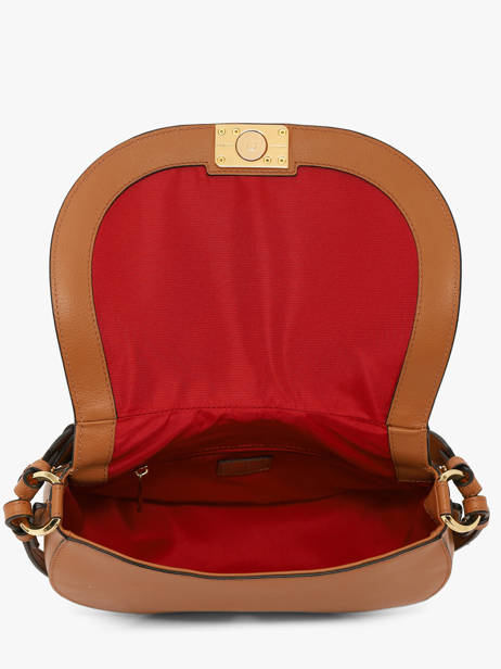 Sac Bandoulière Celeste Cuir Lancel Marron celeste A14229 vue secondaire 3