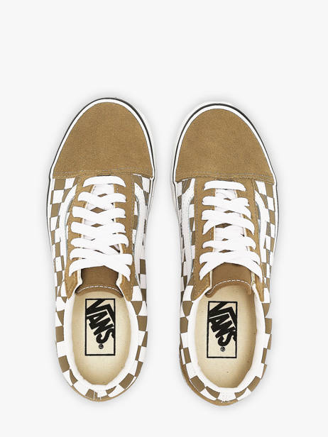 Sneakers En Cuir Vans Vert women D6WHK91 vue secondaire 3