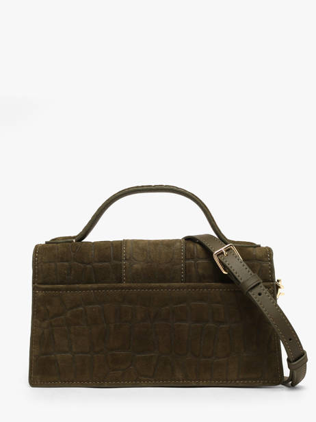 Sac Bandoulière Suede Exo Lancaster Vert suede exo 63 vue secondaire 3