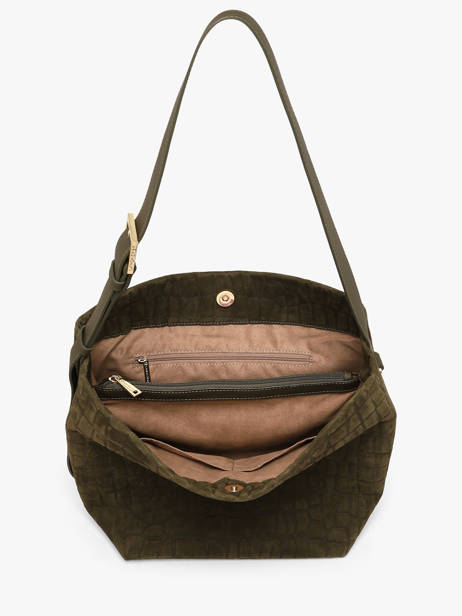 Sac Porté épaule Suede Exo Lancaster Vert suede exo 65 vue secondaire 2