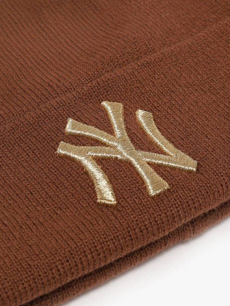 Bonnet New era Marron new era 60915931 vue secondaire 1