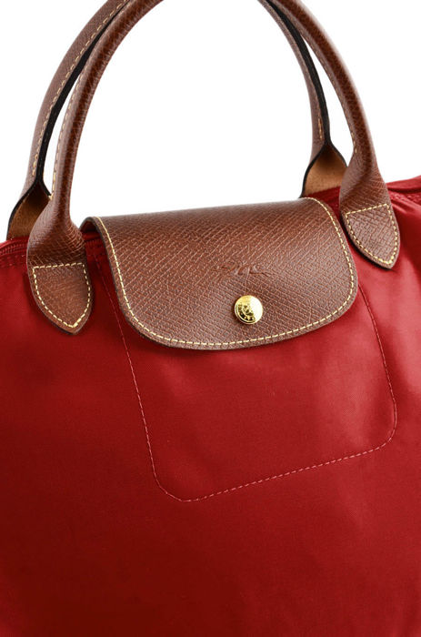 Longchamp Le pliage original Sacs porté main Rouge