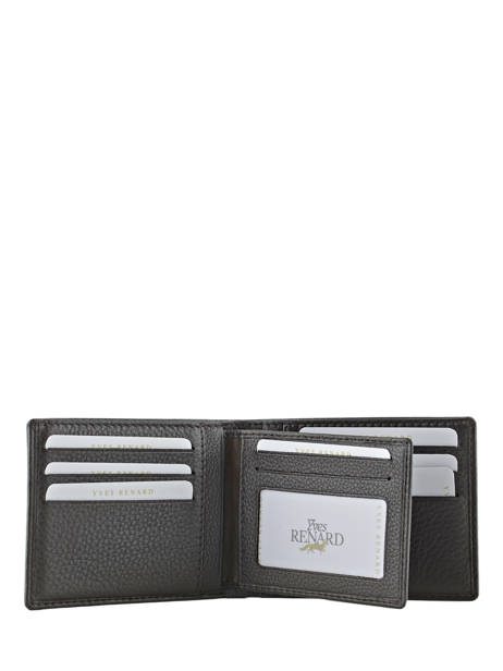 Portefeuille Foulonne Cuir Yves renard Marron foulonne 2374 vue secondaire 2