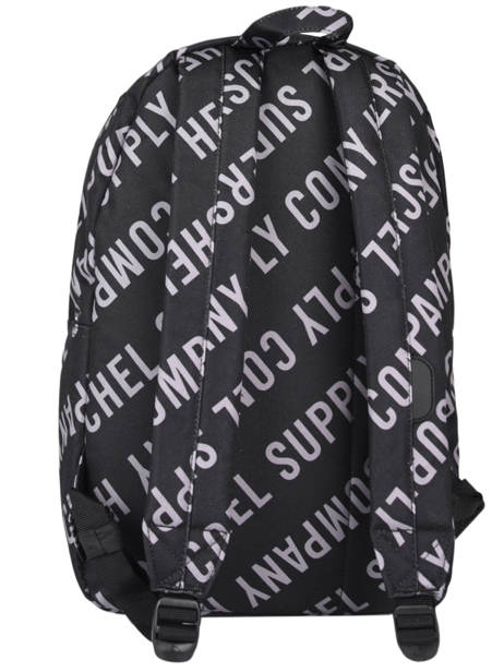 Sac à Dos Settlement 1 Compartiment + Pc 13'' Classics Classics Herschel Noir classics 10005 vue secondaire 3