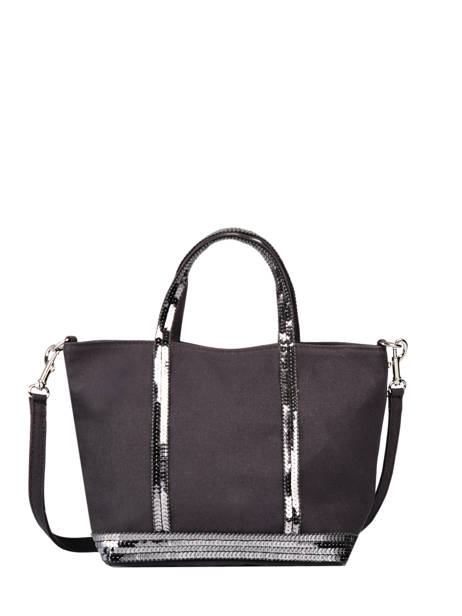 Sac Bandoulière Baby Cabas Paillettes Vanessa bruno Gris cabas 1V40410