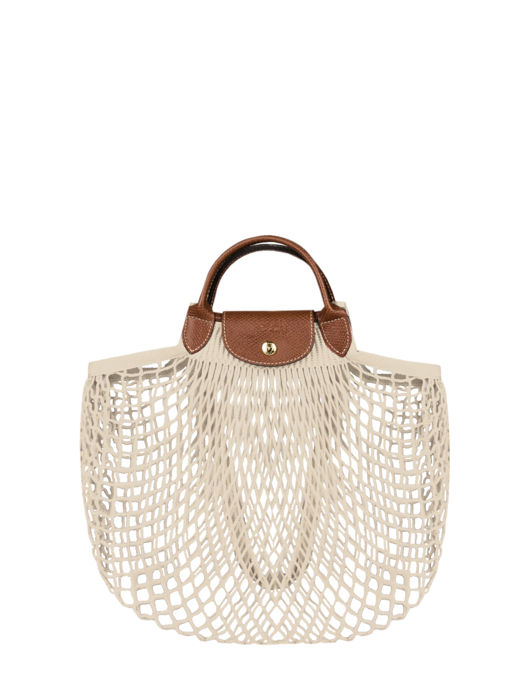 Longchamp Le pliage filet Besaces Beige