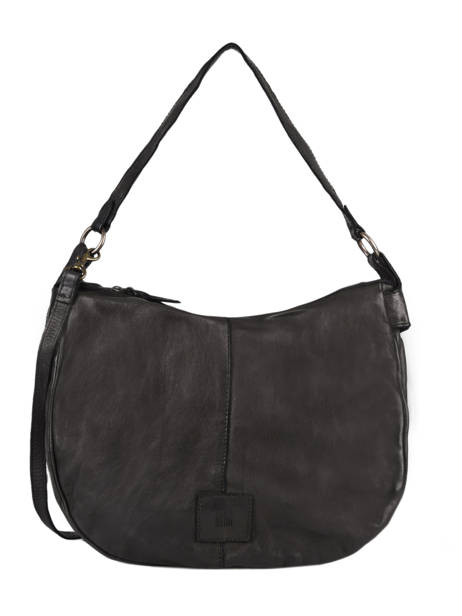 Sac Bandoulière Heritage Cuir Biba Noir heritage BT17