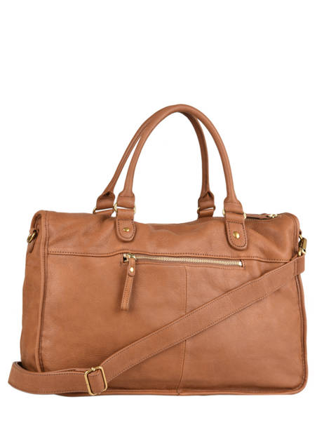 Sac Tegan Cuir Nat et nin Marron vintage TEGAN vue secondaire 4