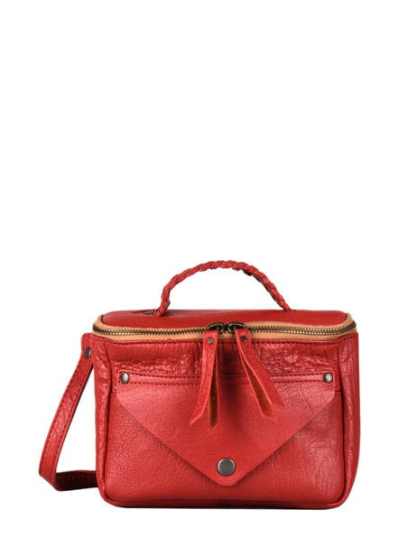 Sac Legavroche Réedition Cuir Paul marius Rouge vintage GAVROCH2