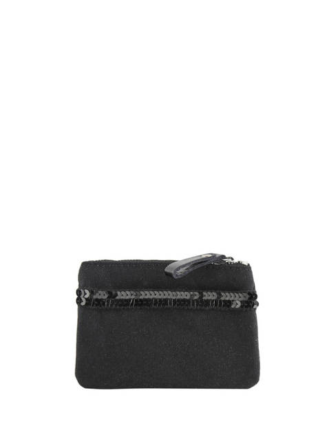 Porte-monnaie Le Cabas Paillettes Vanessa bruno Noir cabas 1V42035