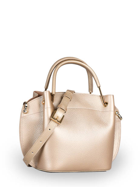 Sac à Main Foulonne Double Cuir Lancaster Beige foulonne double 18 vue secondaire 4