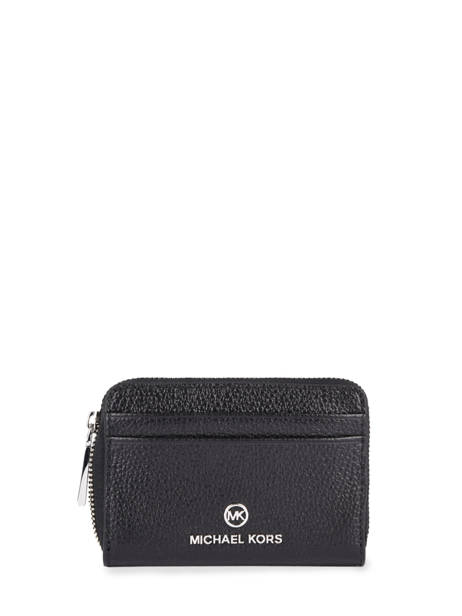 Porte-monnaie Jet Set Cuir Michael kors Noir jet set charm S1ST9Z1L