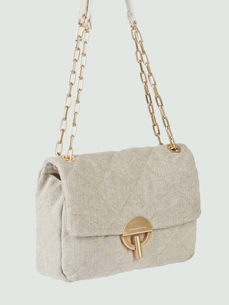 Grand Sac Bandoulière Moon En Lin Vanessa bruno moon 70V40329 vue secondaire 2