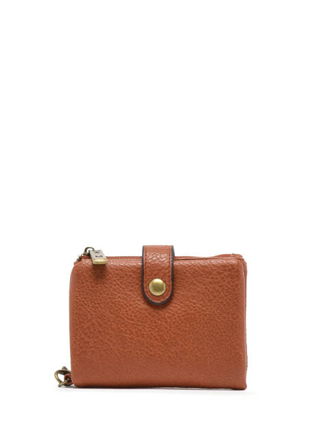 Porte-monnaie Soft Mandoline Marron soft 376