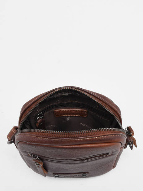 Pochette Homme Wylson Marron hanoi 1 vue secondaire 3