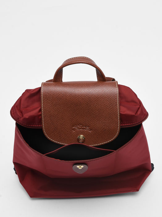 Longchamp Le pliage original Sac à dos Rouge