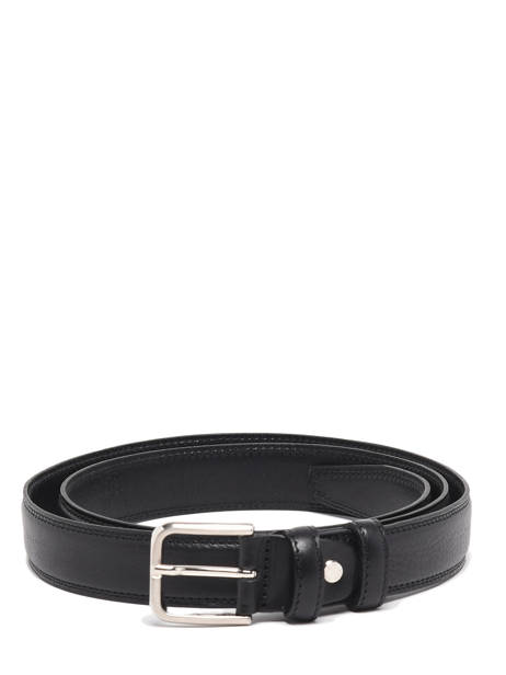 Ceinture Petit prix cuir Noir belt 30