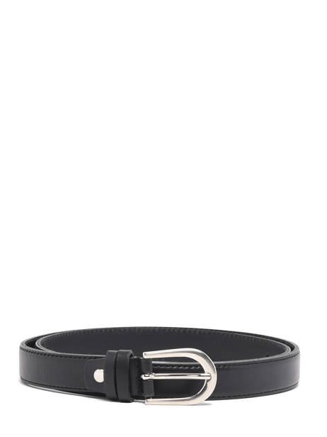 Ceinture Petit prix cuir Noir belt classic f 25