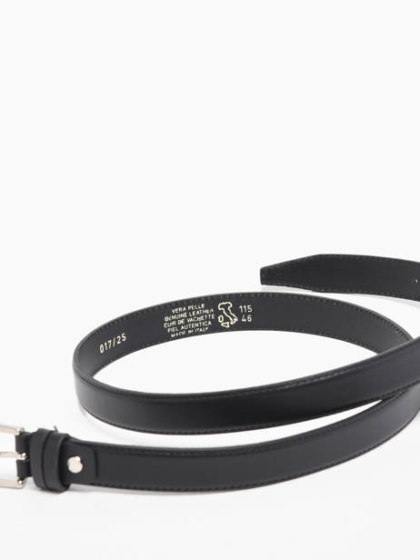 Ceinture Petit prix cuir Noir belt classic f 25 vue secondaire 3